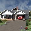 Three bedroom house plan