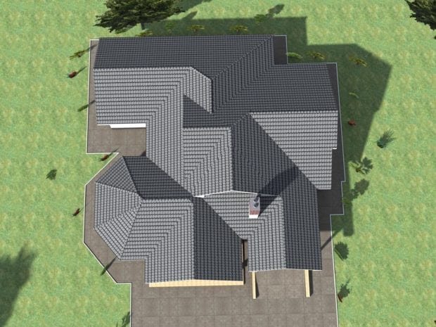 Three bedroom house plan