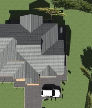 1079 A 79 AERIAL VIEW 5 Bedroom House Designs in Kenya and Cost| HPD Consult