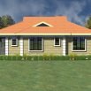Low budget modern 3 bedroom house design