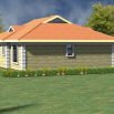 Low budget modern 3 bedroom house design