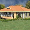 Low budget modern 3 bedroom house design