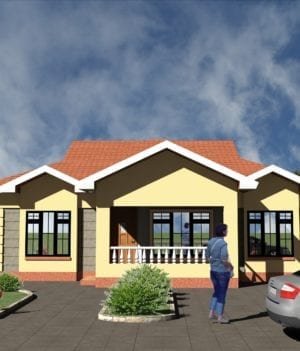3 Bedroom Bungalow Plan
