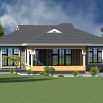 3 Bedroom Bungalow House Plan Design