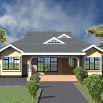4 bedroom bungalow floor plan