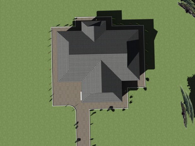 Modern House Plan 3 Bedroom