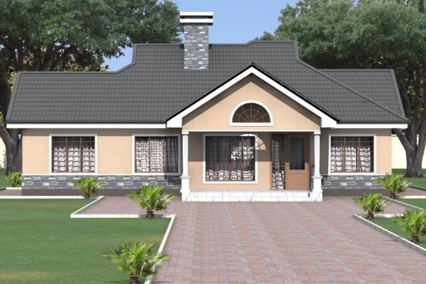 Modern Three Bedroom House Design