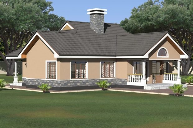 Modern Three Bedroom House Design