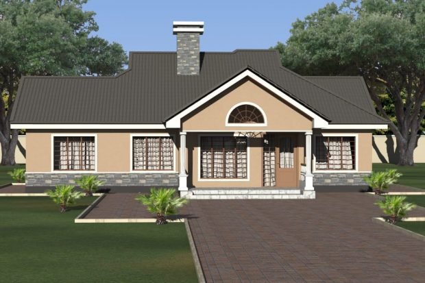 Modern Three Bedroom House Design