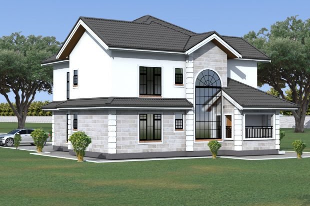 Elegant 4 Bedroom Maisonette House Design