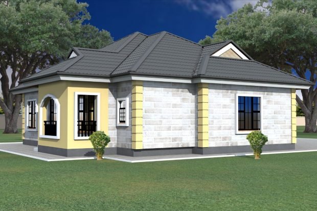 Low Budget Modern 3 Bedroom House Design