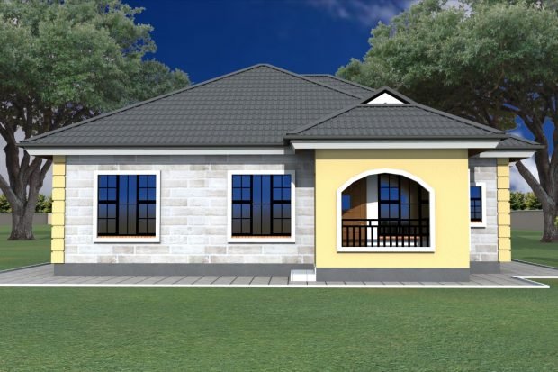 Low Budget Modern 3 Bedroom House Design