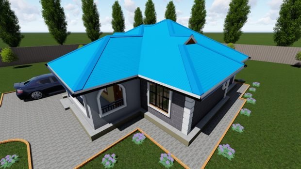 Simple House Design With 3 Bedrooms