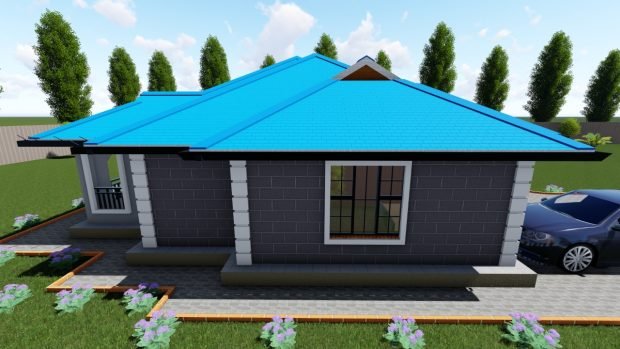 Simple House Design With 3 Bedrooms