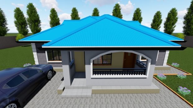 Simple House Design With 3 Bedrooms