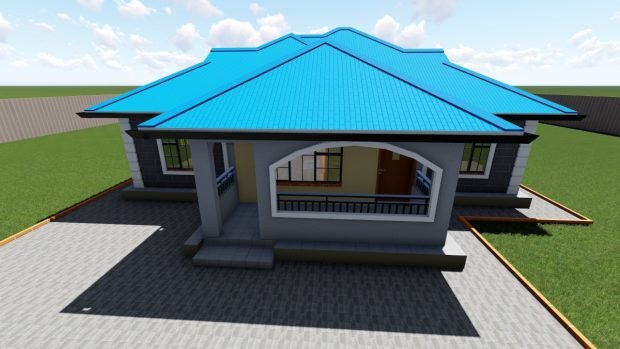 Simple House Design With 3 Bedrooms