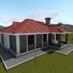 Simple Three Bedroom Bungalow House Design