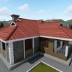 Simple Three Bedroom Bungalow House Design