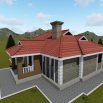 Simple Three Bedroom Bungalow House Design